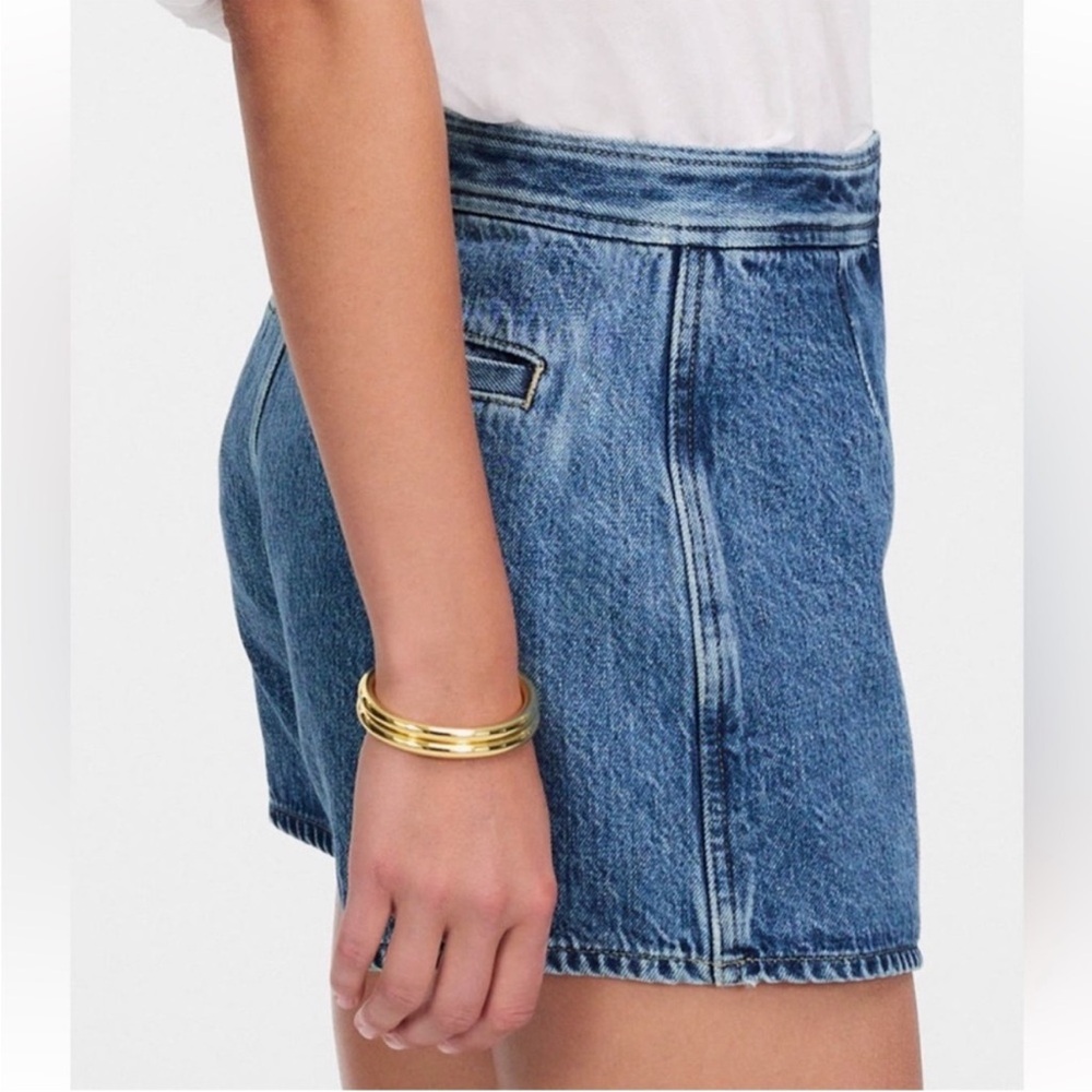 Madewell Denim Wrap Skort Size 26 EUC so cute omg! - Picture 4 of 9